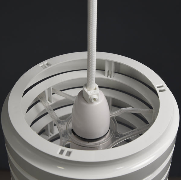 1960s Mid-Century Modern Ringline ceiling light