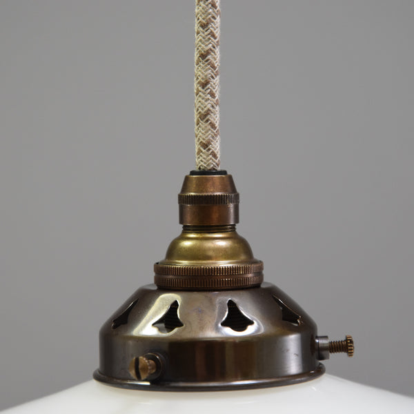 1950s Quintessentially French design coolie light shade