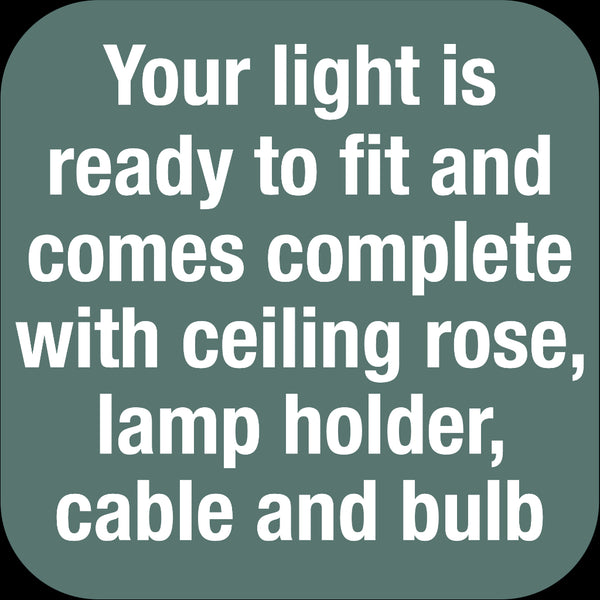 French wavy edged opaque glass pendant light