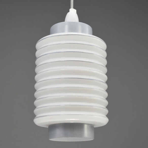 1960s Philips, Rotaflex ribbed ceiling pendant