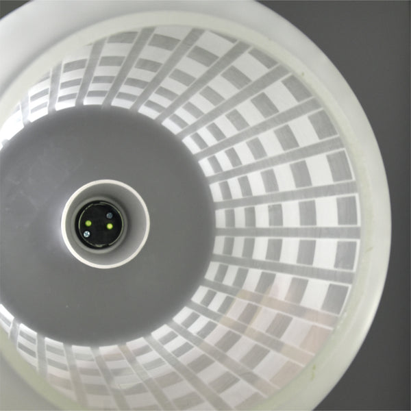 Mid-Century Modern 1960s  Frosted glass ceiling light