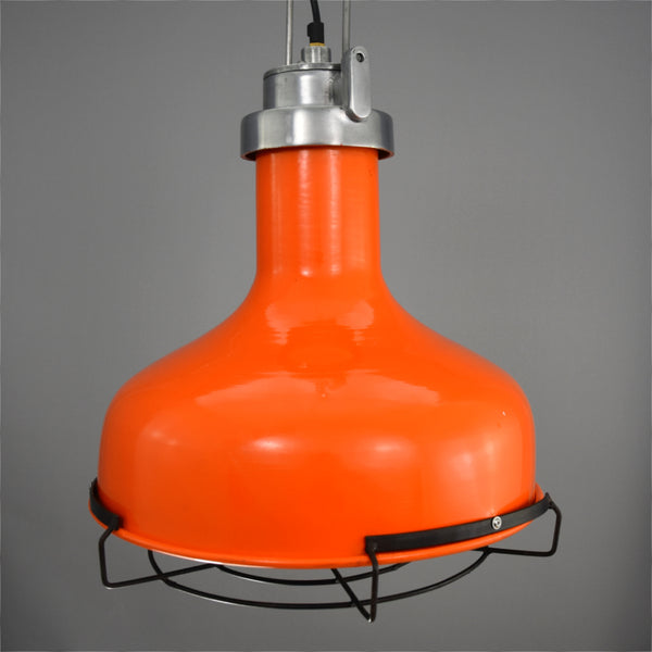 Oceanic orange cargo bay pendant