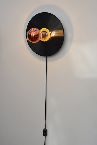 HMV Enrico Caruso 78 ‘In the Groove’ plug-in Wall light