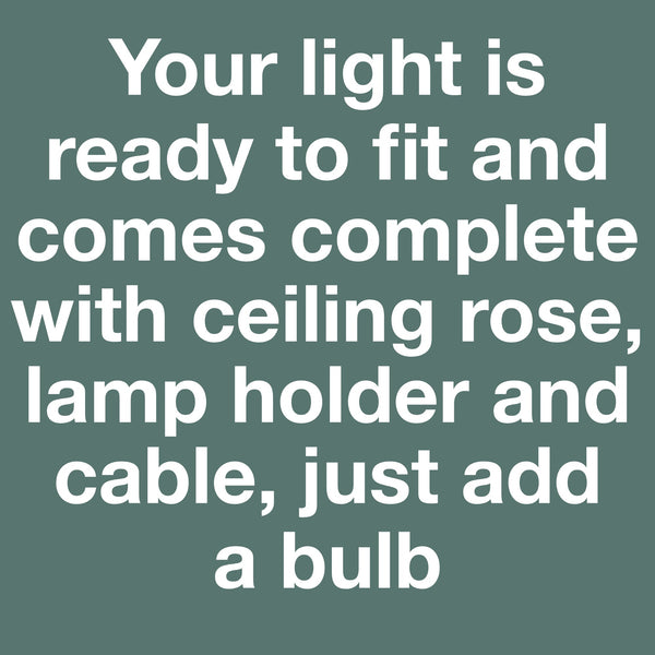 Mid-century modern white glass ceiling light