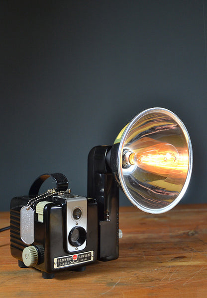 1950s Kodak 'Brownie Hawkeye' Table lamp/Desk Lamp