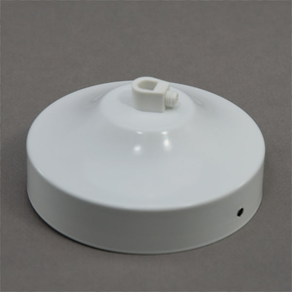1950s-1960s retro white glass pendant shade