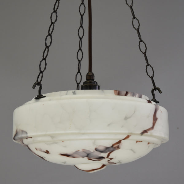 Art Deco flycatcherceiling light with classic shape