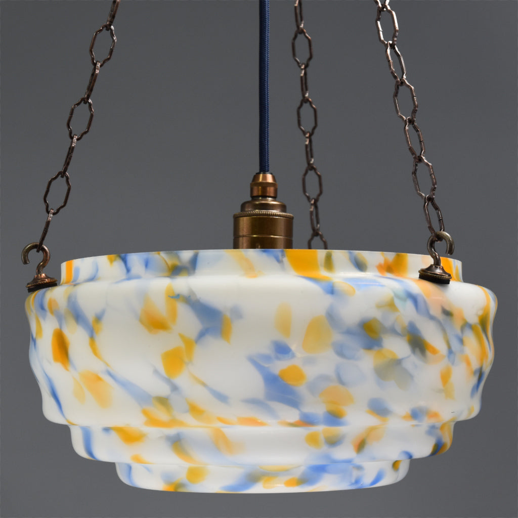 Beautiful vintage 1940s-1950s flycatcher ceiling light