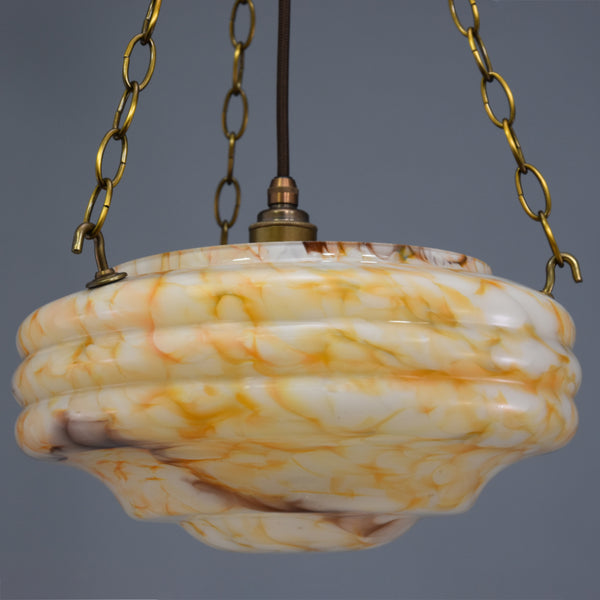 1930s-1950s vintage flycatcher/plafonnier hanging ceiling light