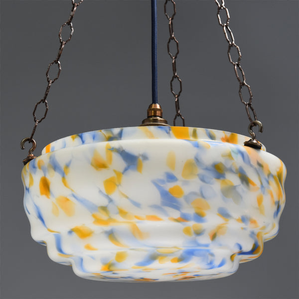 Beautiful vintage 1940s-1950s flycatcher ceiling light
