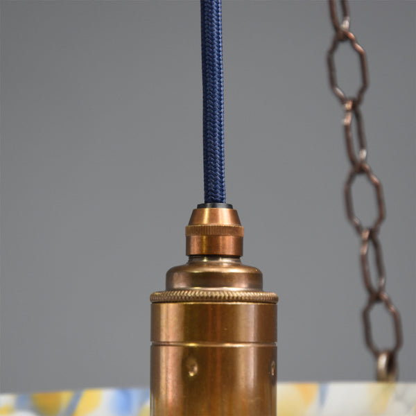 Beautiful vintage 1940s-1950s flycatcher ceiling light