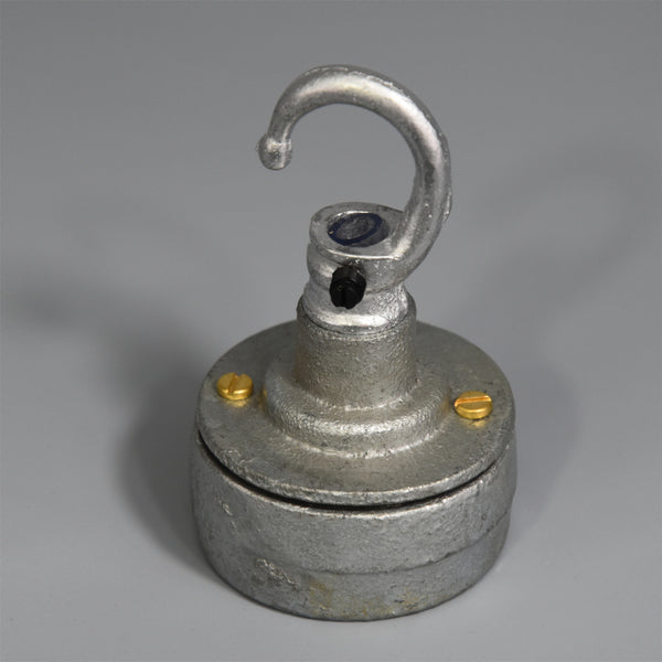 Extra large 1950s 'Benjamin' industrial pendant shade