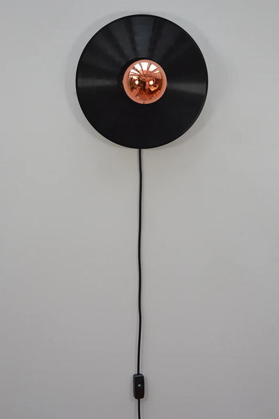Odeon Charles Friant ‘In the Groove’ 78 record plug-in Wall light