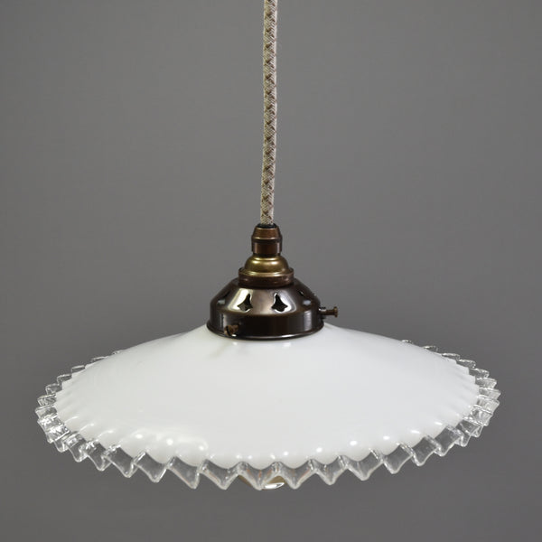 Quintessentially French 1950s coolie light shade