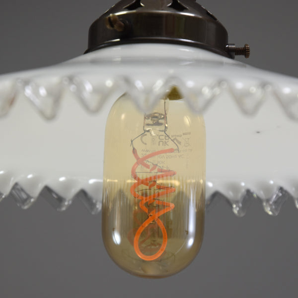 Quintessentially French 1950s coolie light shade