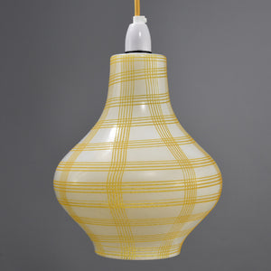 1960s-1970s frosted glass vintage Light shade