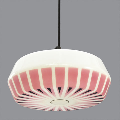 German white glass lampshade