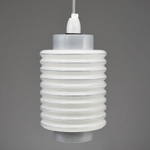 1960s Philips, Rotaflex ribbed ceiling pendant 