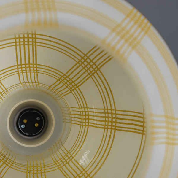 1960s-1970s frosted glass vintage Light shade