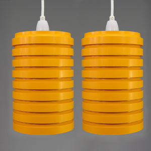 Pair of Mid-Century Modern pendan lights