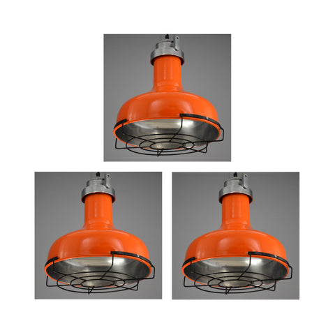 Oceanic orange cargo bay pendant