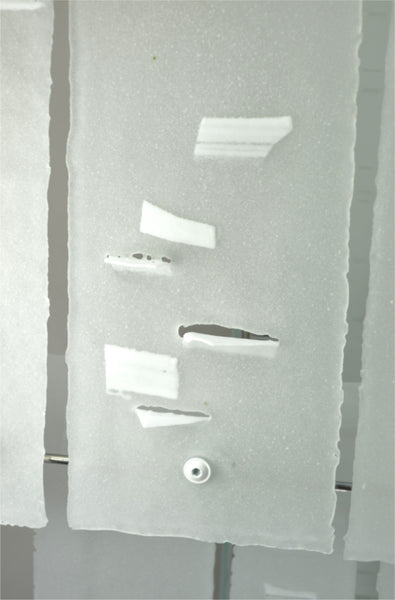 White Abstraction (white), Plug-in Wall light/Sconce