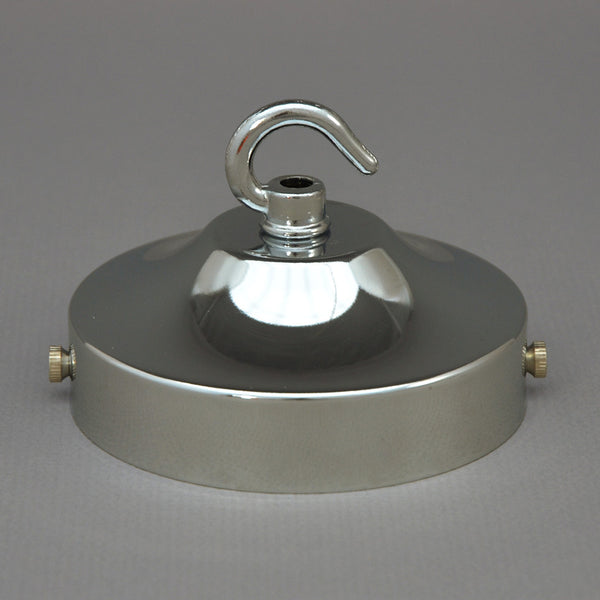 Repurposed galvanised dustbin lid  Ceiling Light/Pendant Light