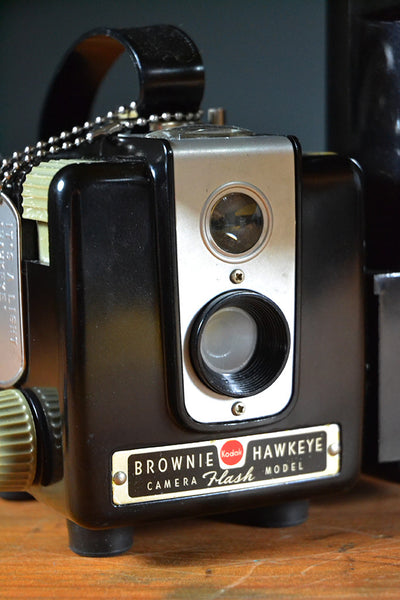 1950s Kodak 'Brownie Hawkeye' Table lamp/Desk Lamp