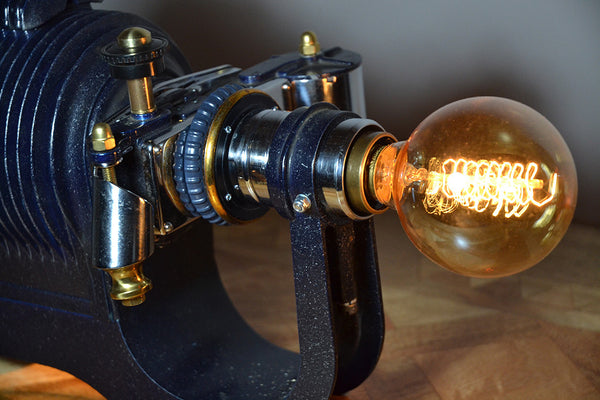 'Metropolis' Steam Punk table lamp - 3