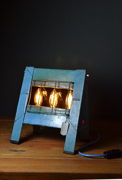 The ‘Stesco Fire Light’ Mid Century Modern Table Lamp/Desk Lamp