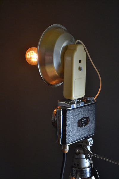 Art Deco 'Bencini Duo-Lux' Camera Table Lamp/Desk Lamp