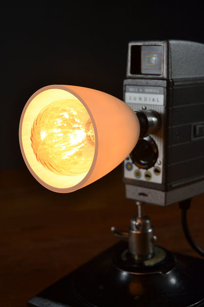 The 'Sundial' Camera Light, Quirky Table Lamp/Desk lamp